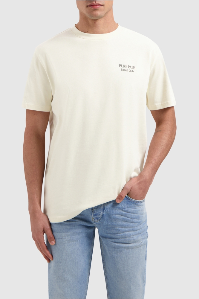T SHIRT 25010117 54 ECRU